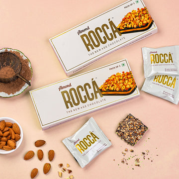 Almond ROCCÁ - Gourmet Brittle Chocolates (Pack of 3)