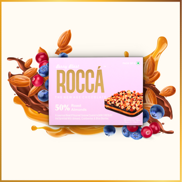 Berry ROCCÁ - Gourmet Berry Brittle Chocolates (Pack of 6)